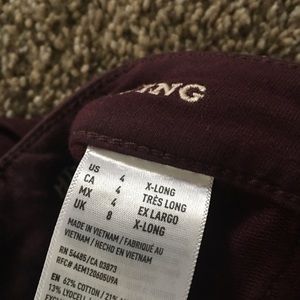 American Eagle high rise skinny jeans